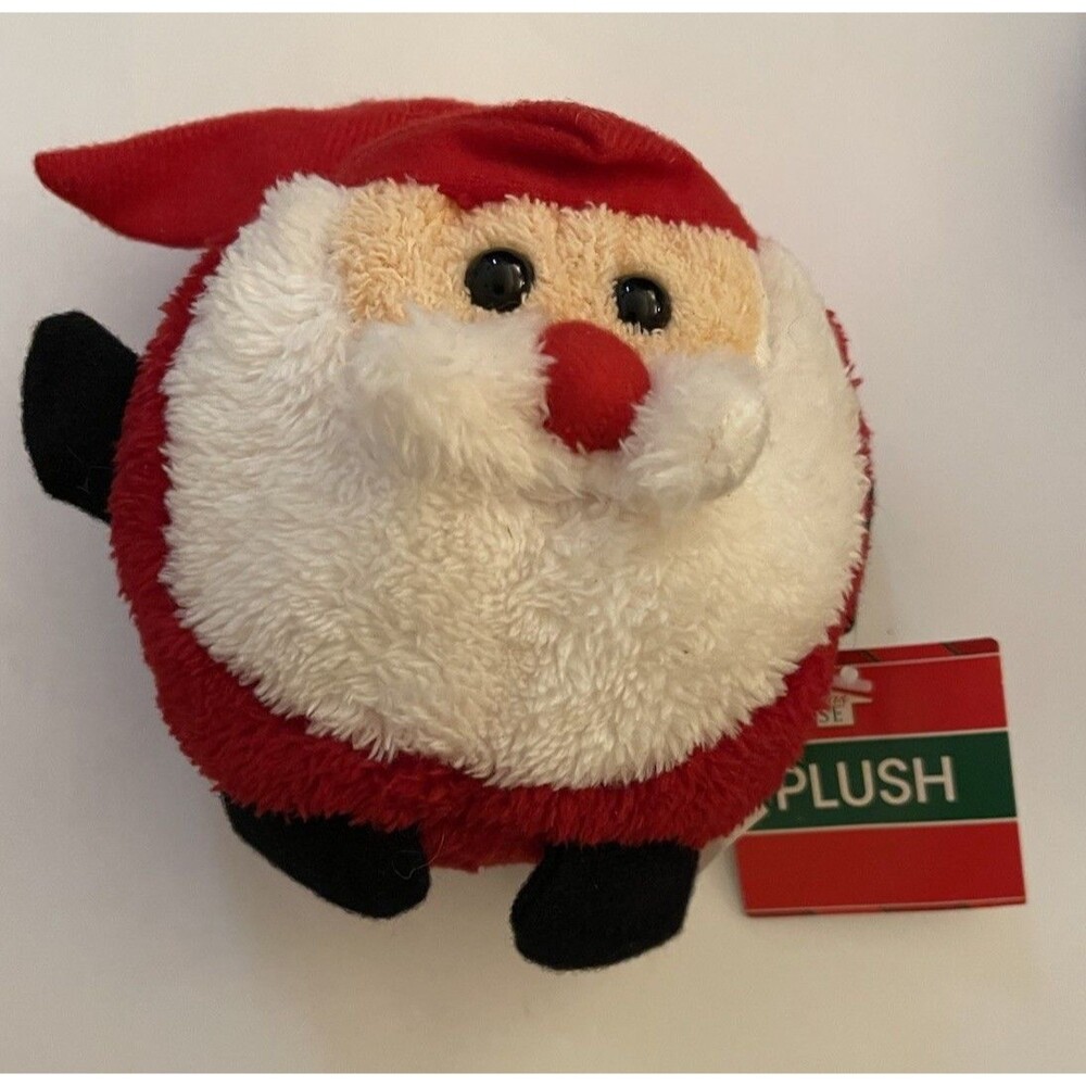 Greenbrier International Christmas Cute Santa Claus Plush 5 Inch Stuffed Animal
